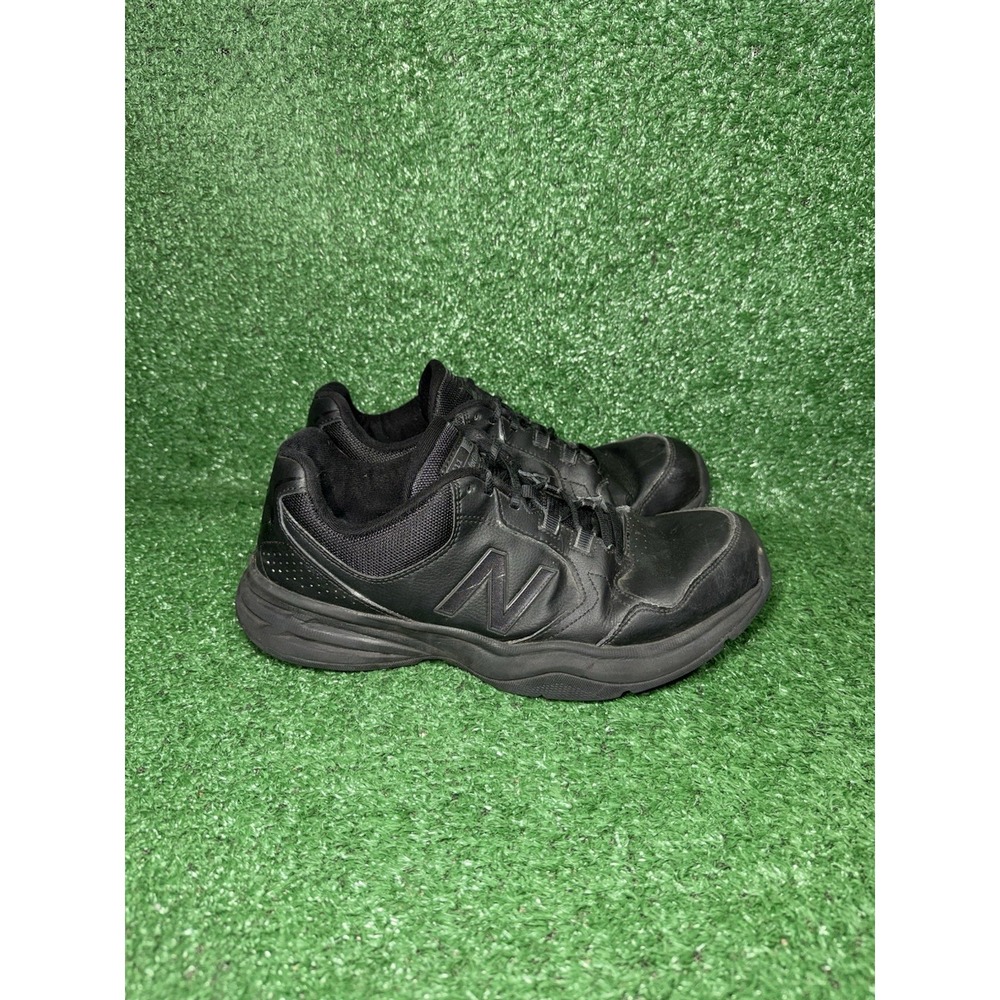 New Balance 411 Mens Size 11.5 D Black Comfort Shoes Walking Sneakers MA411LK1